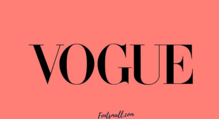 Vogue Font Free Download [Direct Link]