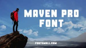 Maven Pro Font Free Download [Direct Link]