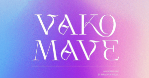 Vako Mave Font